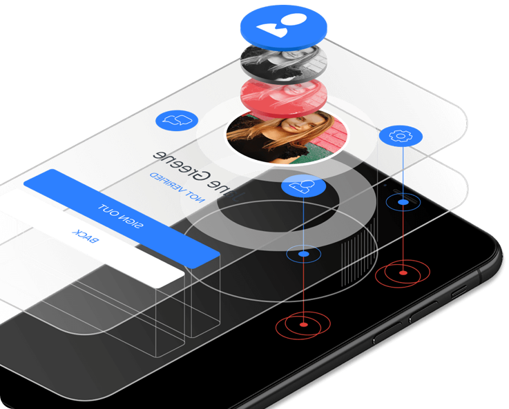 Web design tablet showcase