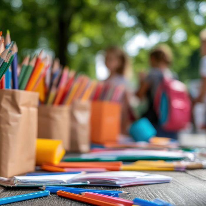 Community art project at a residential development